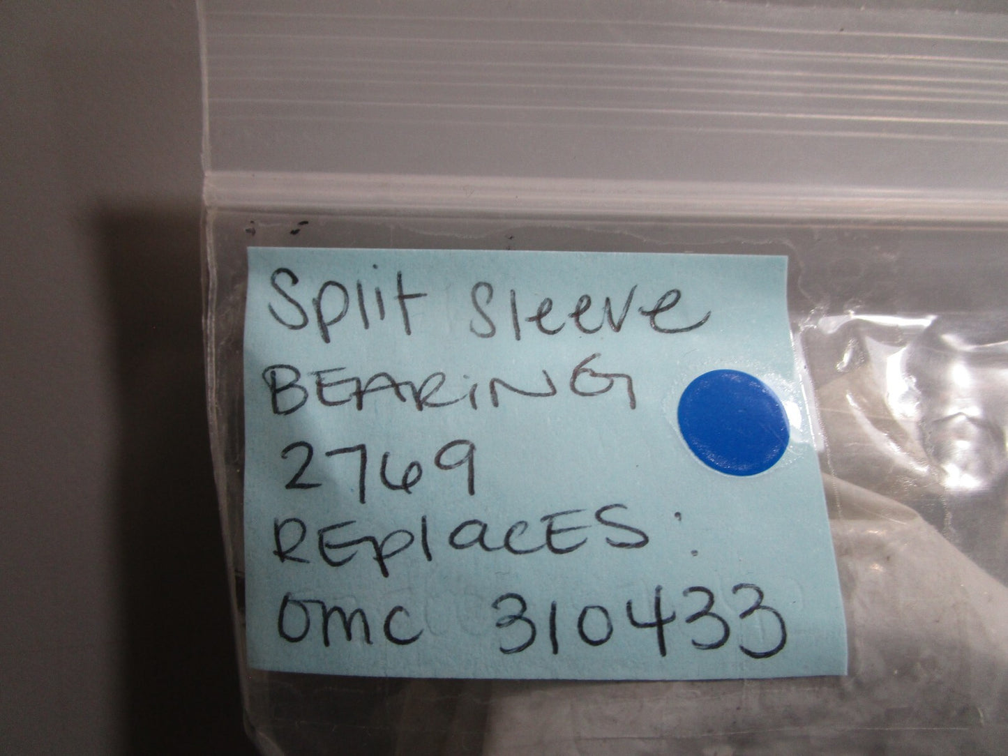 *NEW* 0810 Split Sleeve Bearing 2769 Replaces: OMC 310433