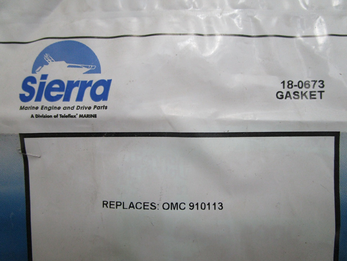 *NEW* (LOT OF 2) 0720 Sierra Gasket 18-0673 Replaces: OMC Evinrude 910113