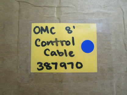 *NEW OEM* 0820 OMC Johnson Evinrude 8' Control Cable 387970 0387970