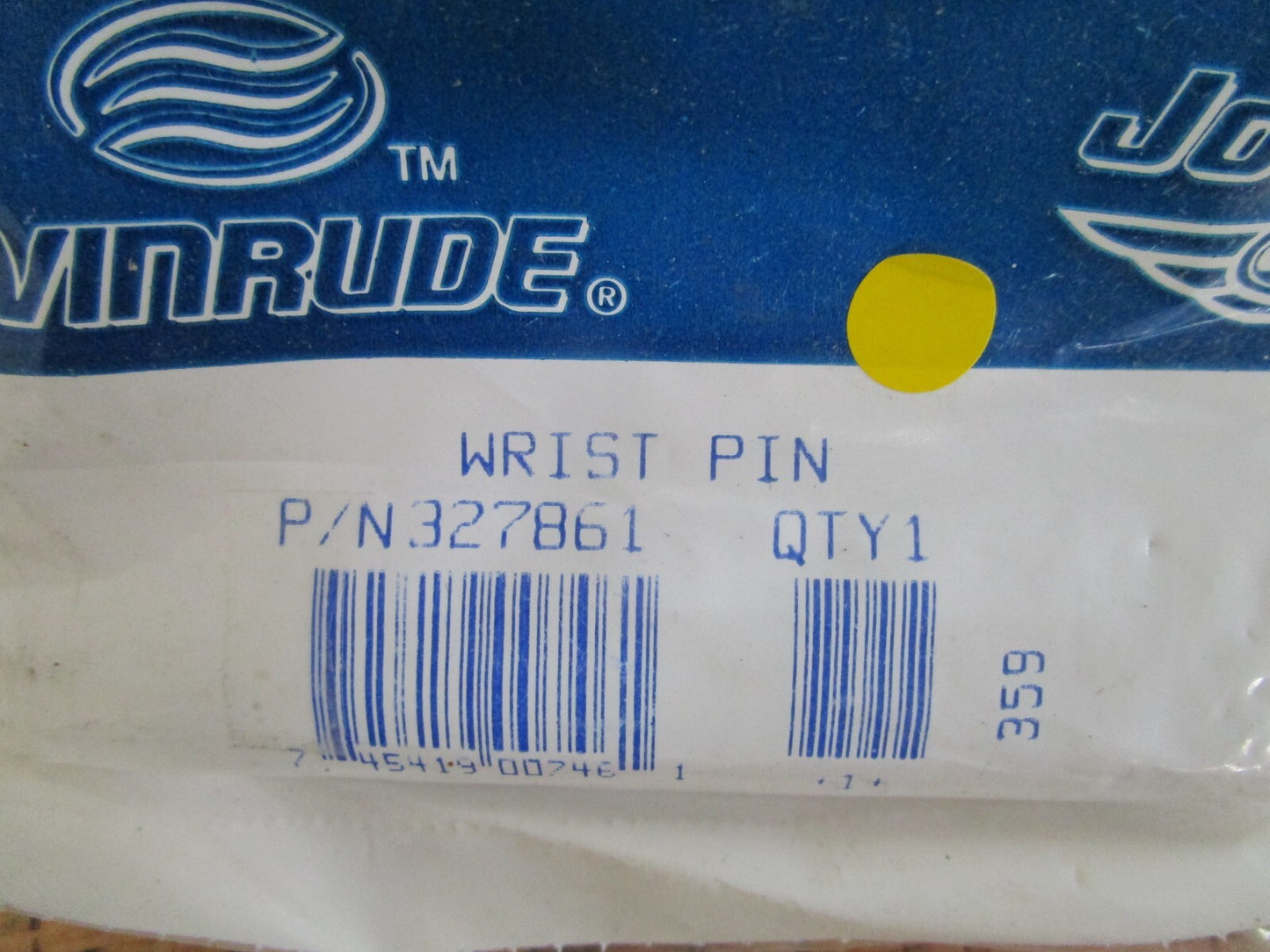 *NEW OEM* (LOT OF 2) 0810 OMC Johnson Evinrude Wrist Pin 327861 0327861