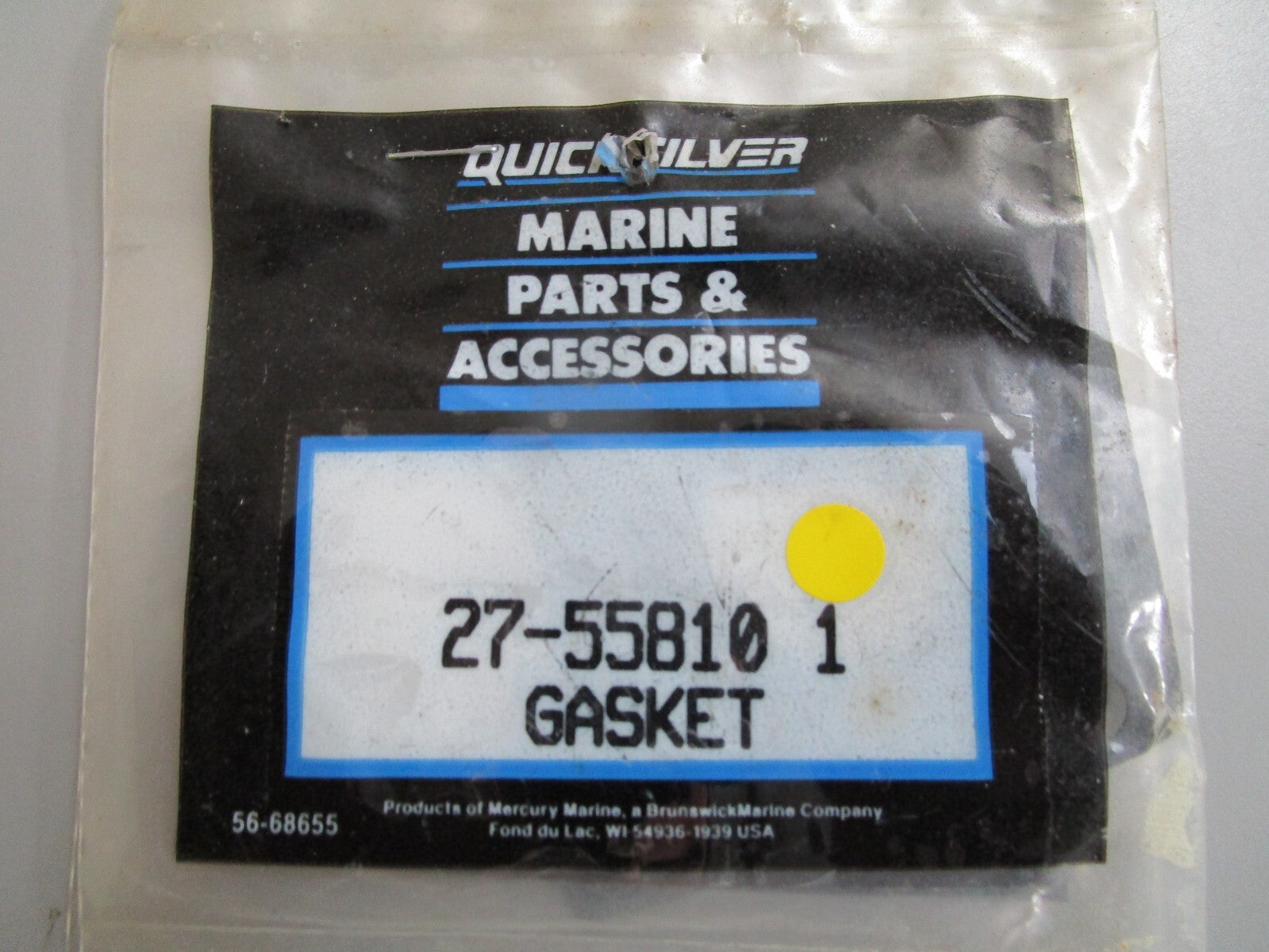 *NEW OEM* (LOT OF 2) 0810 Mercury Quicksilver Gasket 27-558101