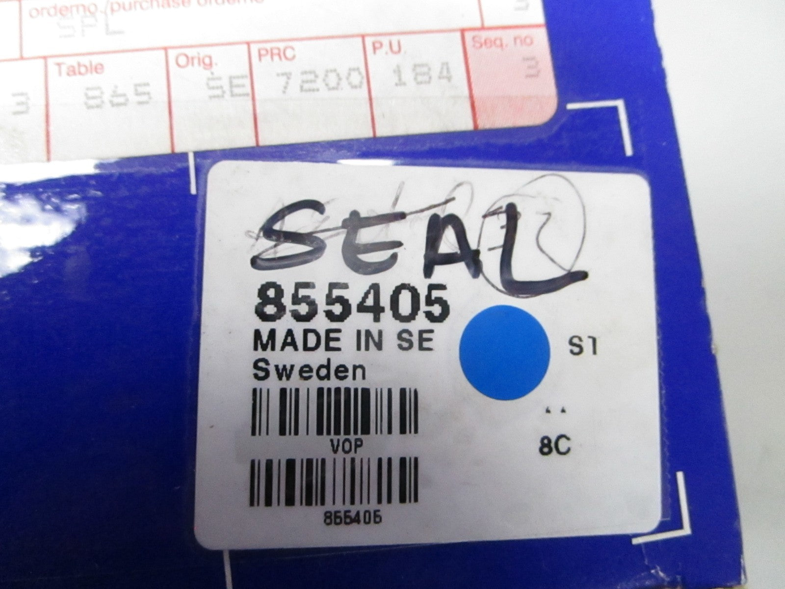 *NEW OEM* 0840 Volvo Penta Seal 855405