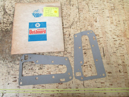 *NEW OEM* (LOT OF 2) 0810 Mercury Chrysler 6-8HP Gasket F318154 27-F318154