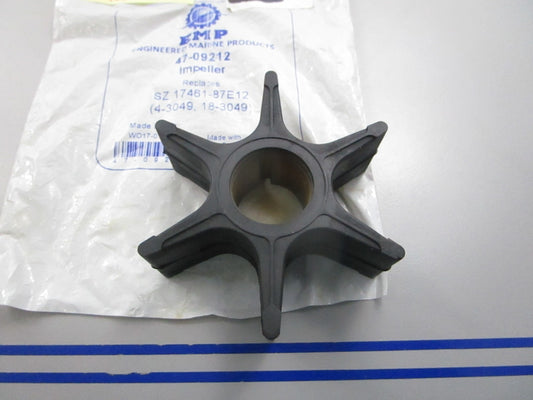 NEW 47-09212 Replaces: Suzuki 17461-87E12 EMP Impeller 0810