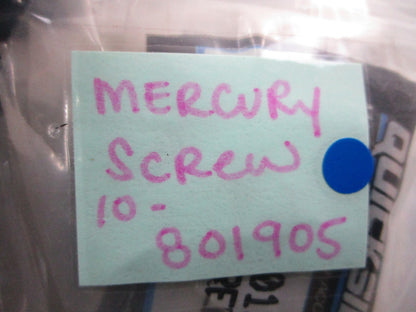*NEW OEM* (LOT OF 3) 0810 Mercury Quicksilver Screw 10-801905