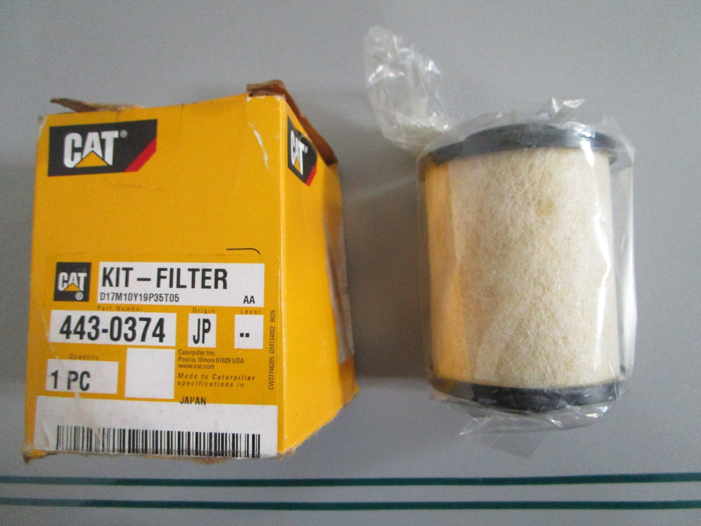 Caterpillar 443-0374 NEW OEM Oil Mist Separator Filter Kit CAT Engine NOS 0820