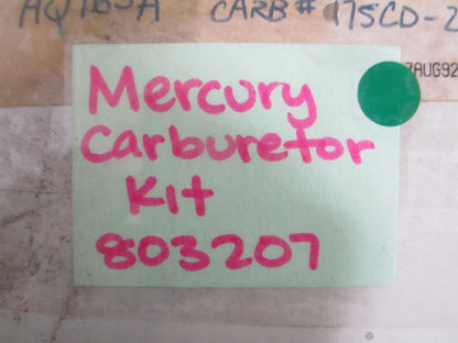 NEW 803207 Mercury QuickFit Carburetor Kit 0820