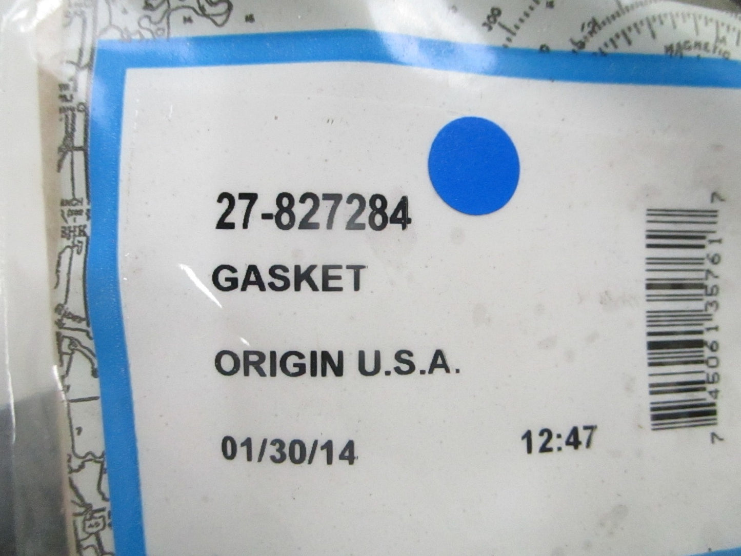 *NEW OEM* 0810 Mercury Quicksilver Gasket 27-827284