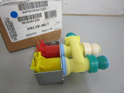 *NEW OEM* 0820 Whirlpool Water Inlet Valve W10341320 WPW10341320