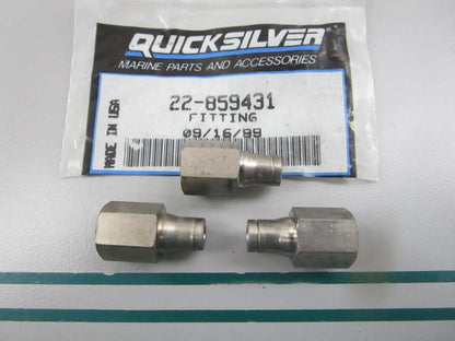 NEW OEM (LOT OF 3) 22-859431 Mercury Quicksilver Fitting 0810