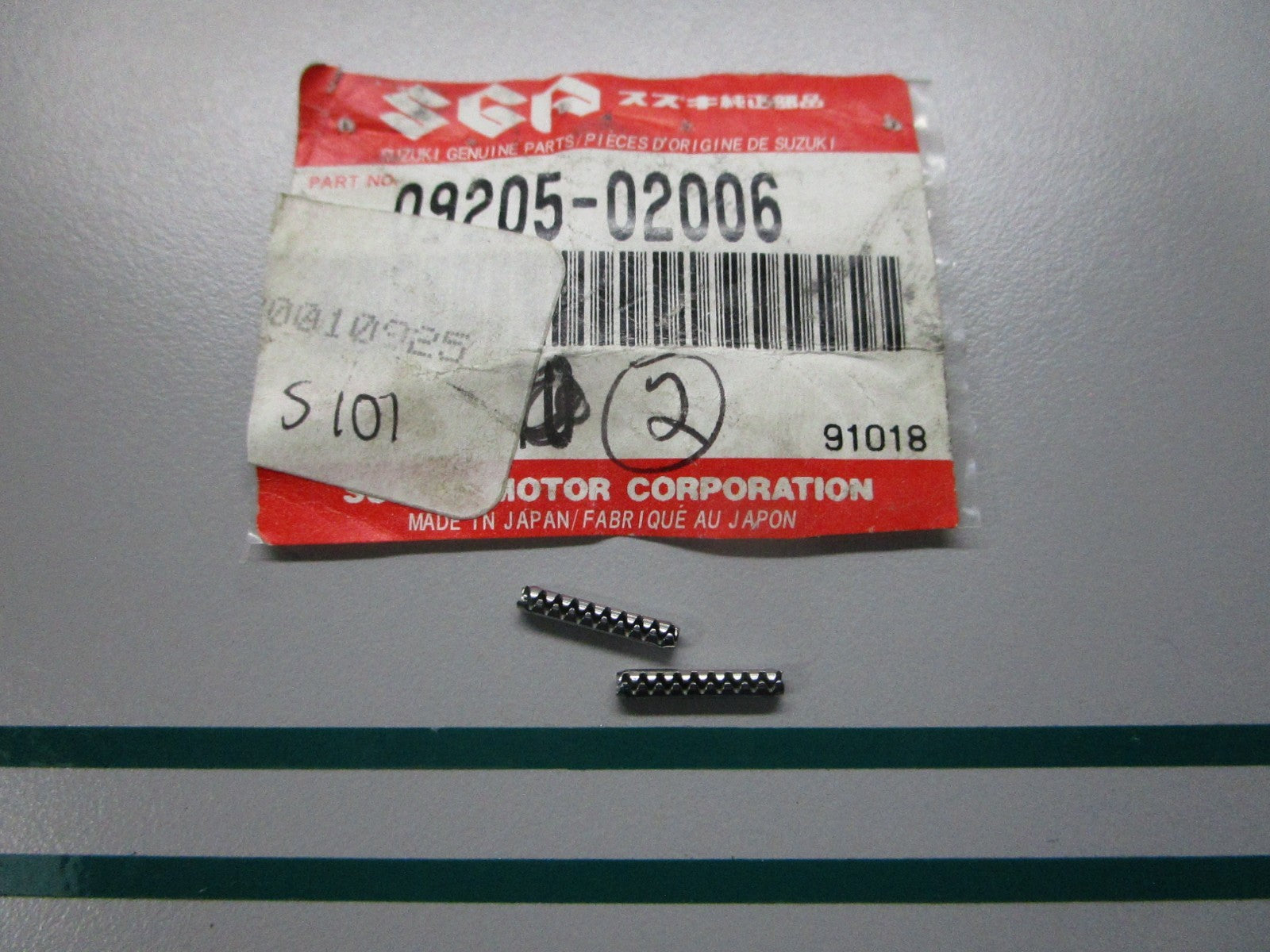 NEW OEM (LOT OF 2) 09205-02006 Suzuki Pin 0810