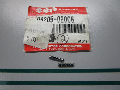 NEW OEM (LOT OF 2) 09205-02006 Suzuki Pin 0810