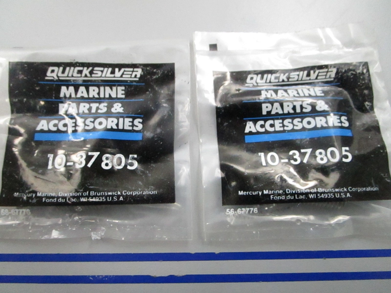 NEW OEM (LOT OF 2) Mercury Quicksilver 10-37805 Screw 0810