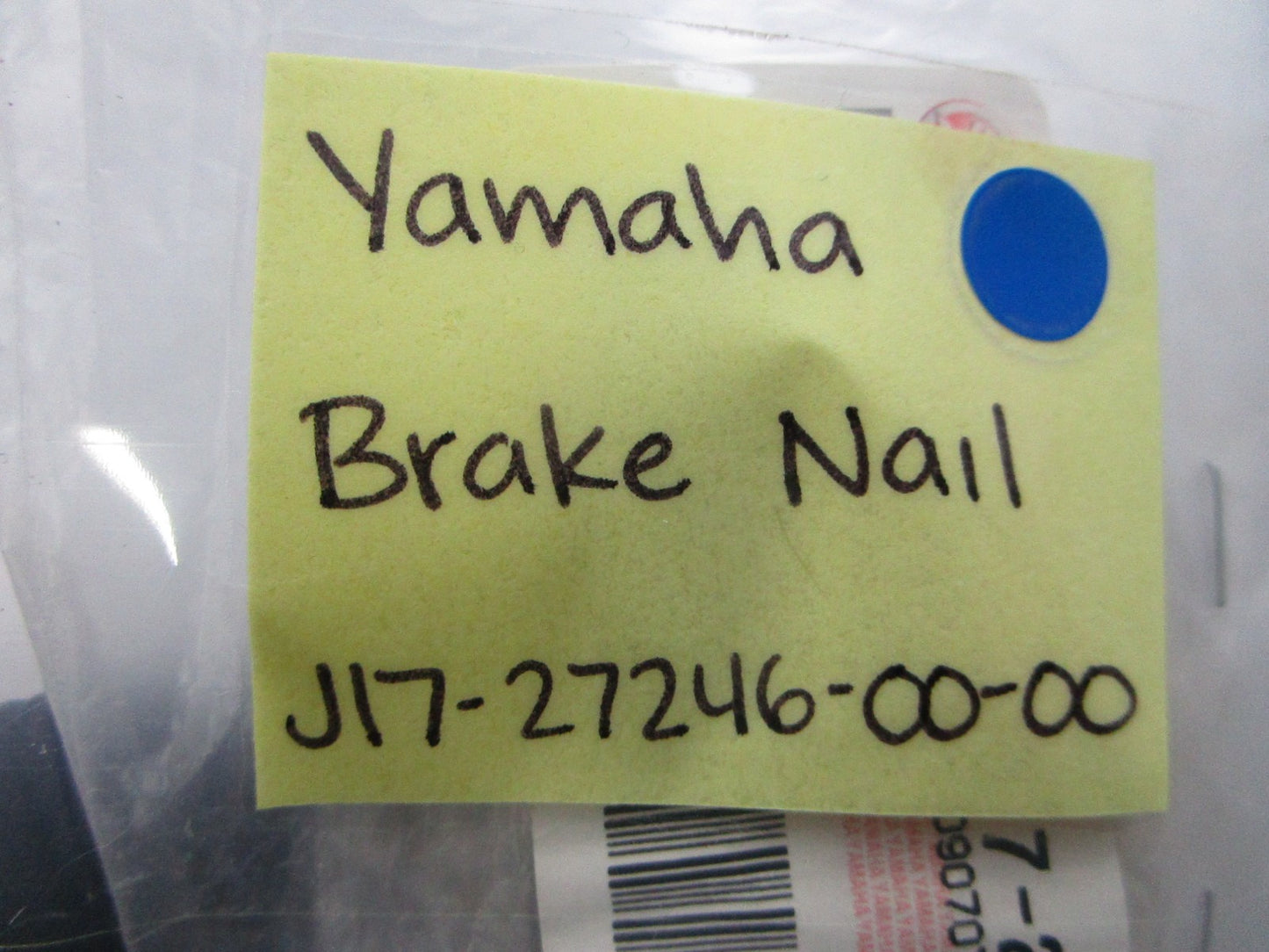 *NEW OEM* 0810 Yamaha Brake Nail J17-27246-00-00
