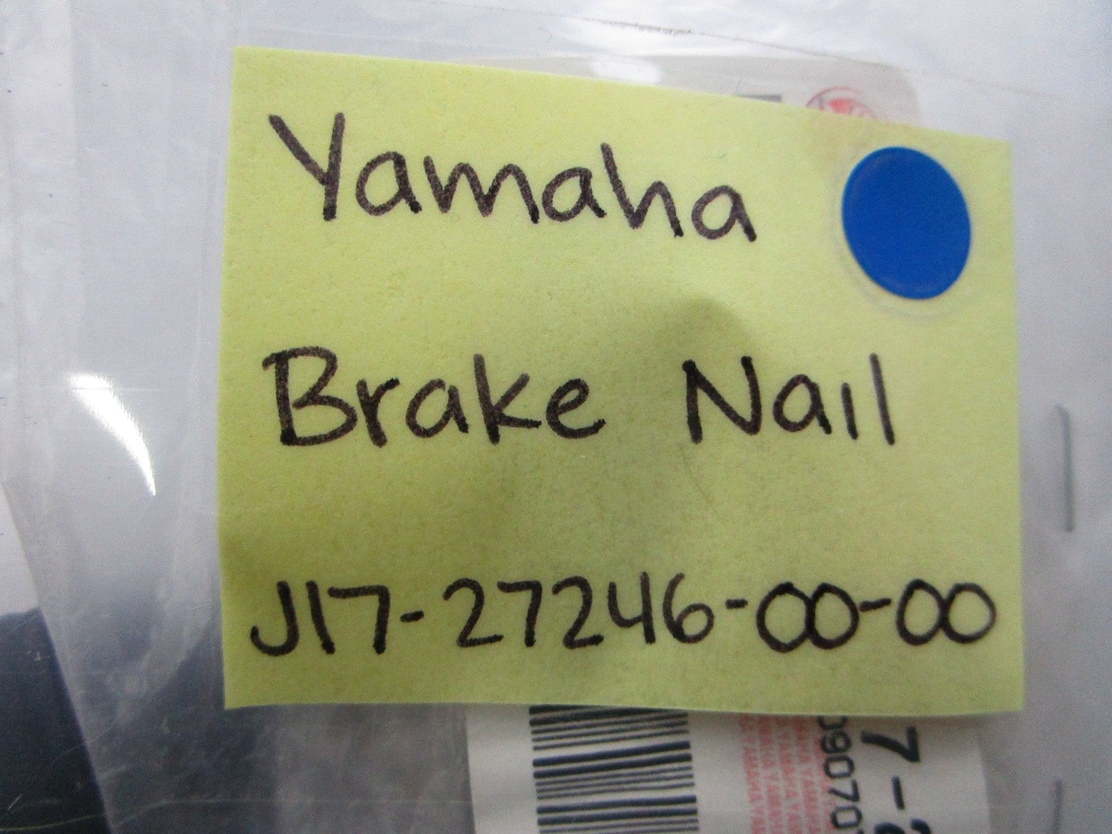 *NEW OEM* 0810 Yamaha Brake Nail J17-27246-00-00