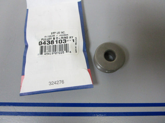 *NEW OEM* 0810 OMC Johnson Evinrude Pulley & O-Ring Assembly 438103 0438103