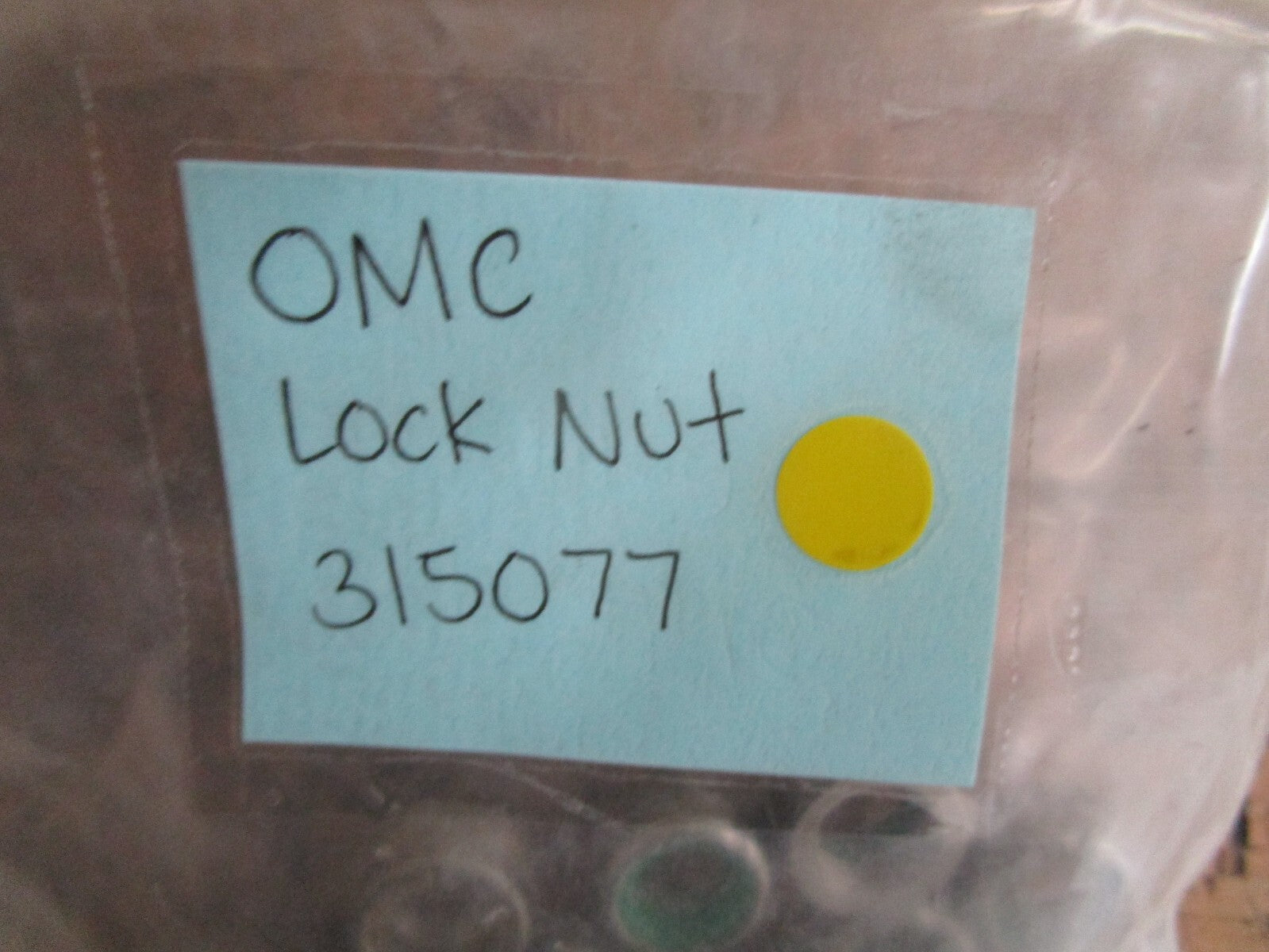 *NEW OEM* (LOT OF 2) 0810 OMC Johnson Evinrude Lock Nut 315077 0315077