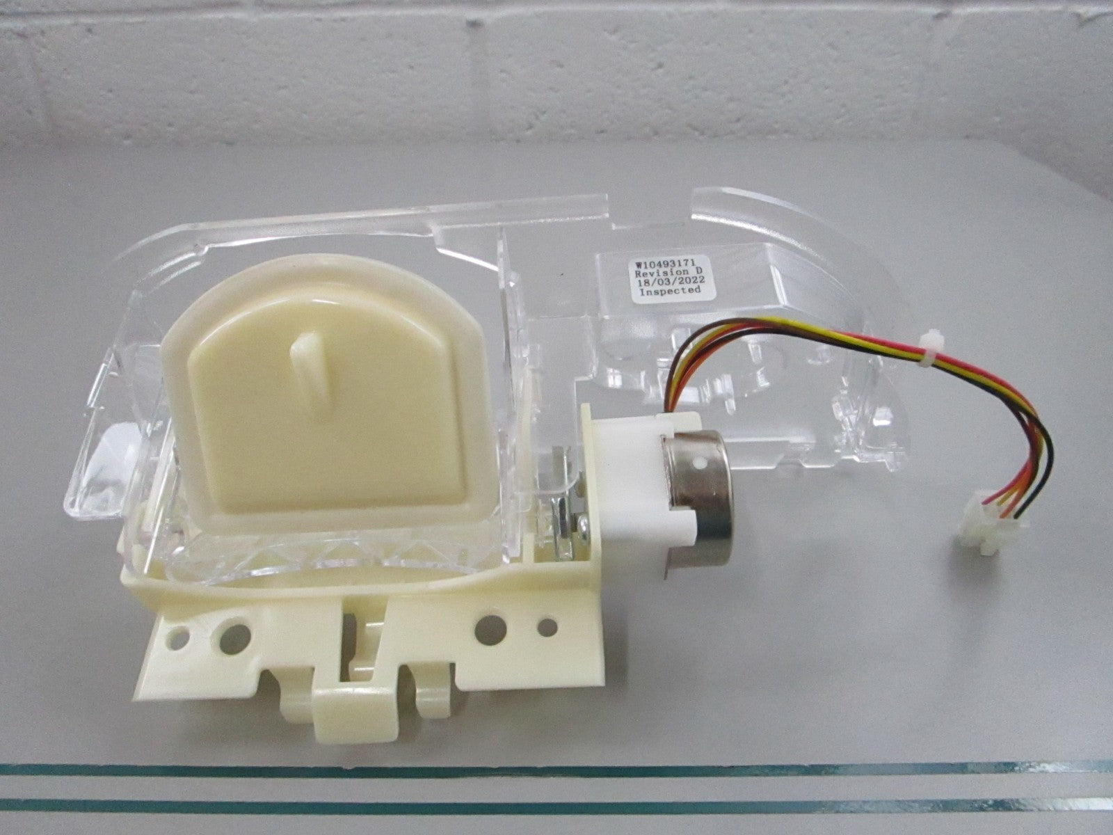 NEW OEM W10493171 Whirlpool Ice Door 0810