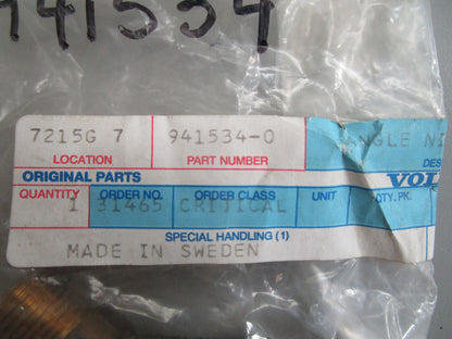 *NEW OEM* 0810 Volvo Penta Elbow Nipple 941534