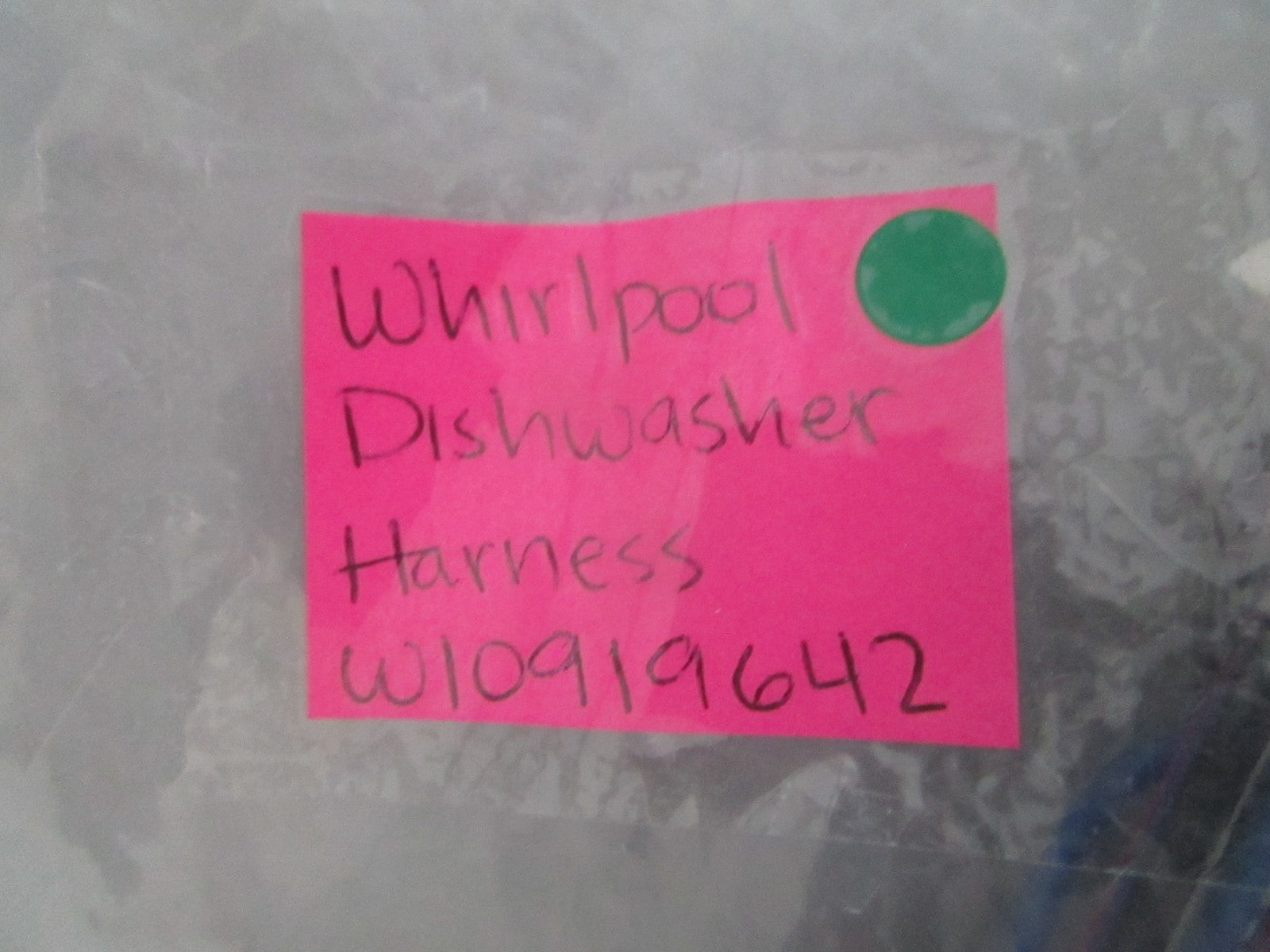 Whirlpool NEW OEM Dishwasher Wire Harness W10919642 NOS Genuine Part 0820