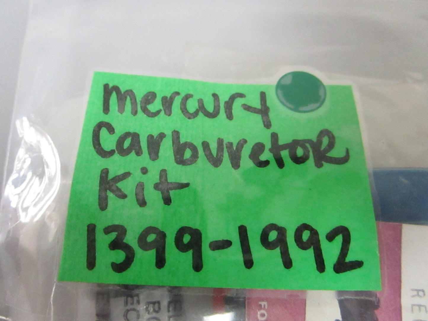 NEW OEM 1399-1992 Mercury Quicksilver Carburetor Kit 0810