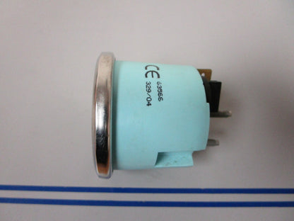 NEW OEM 63566 Teleflex Beige  Fuel Gauge Chrome Bezel 0720
