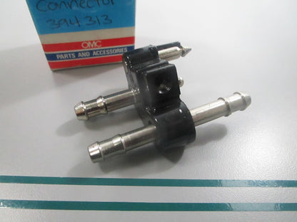 NEW OEM 394313 0394313 OMC Johnson Evinrude Fuel Connector 0810
