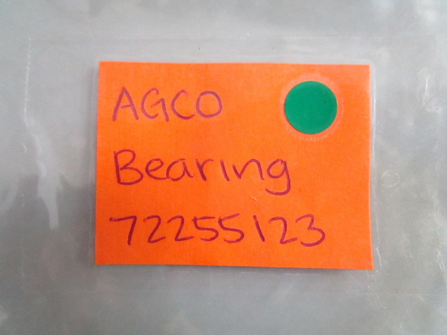 NEW OEM 72255123 AGCO Bearing 0820