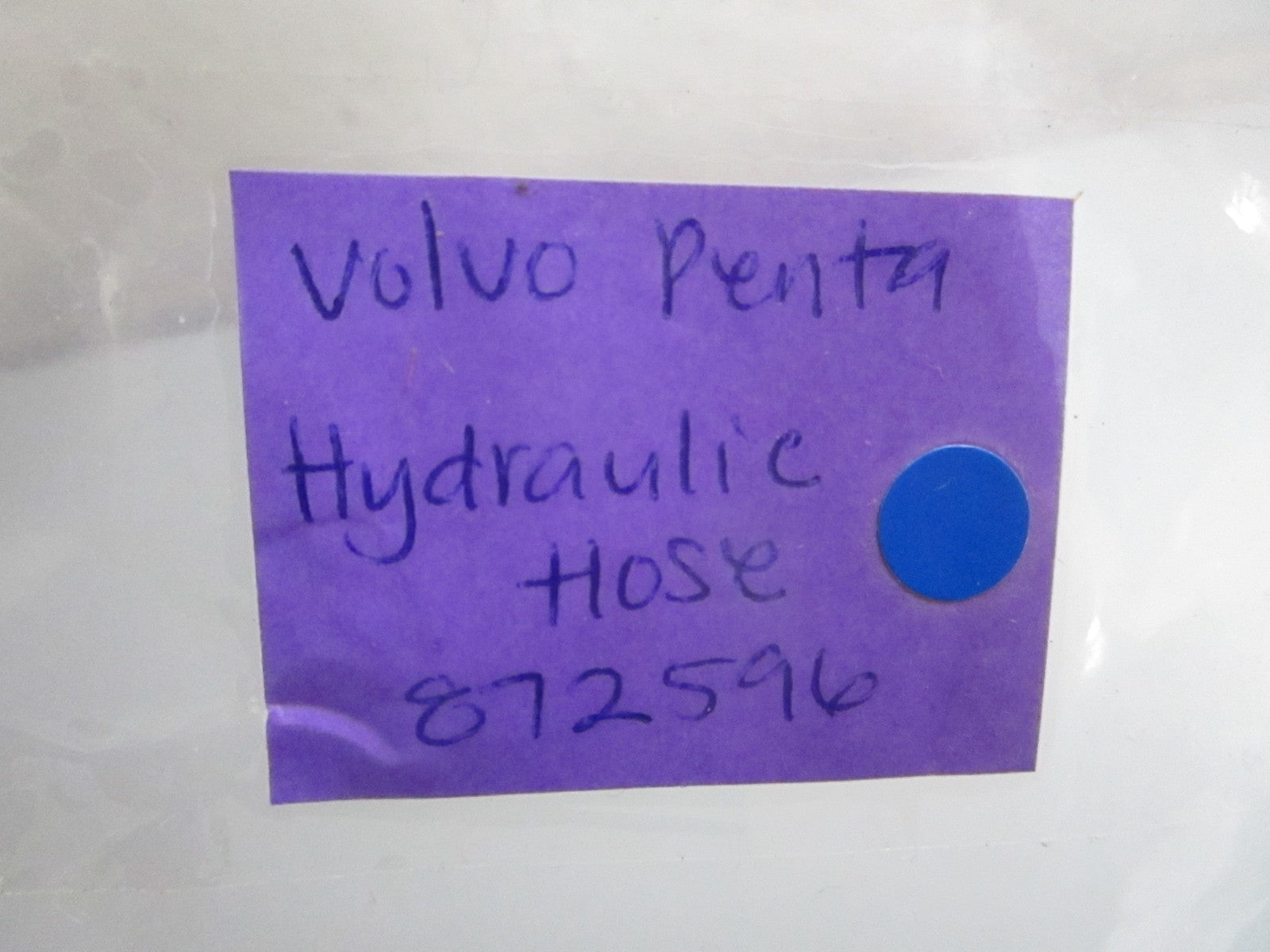 *NEW OEM* 0820 Volvo Penta Hydraulic Hose 872596