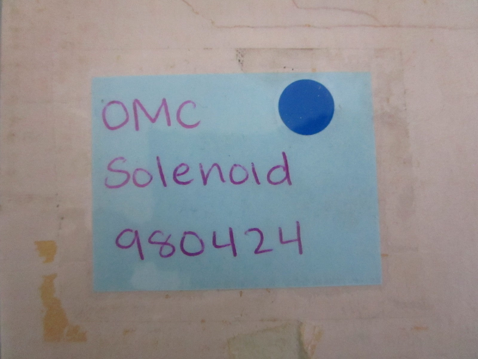 NEW OEM 980424 0980424 OMC Johnson Evinrude Solenoid 0820