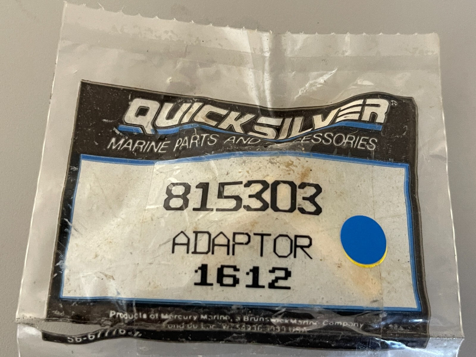 *NEW OEM* 0810 Mercury Quicksilver Adaptor 815303