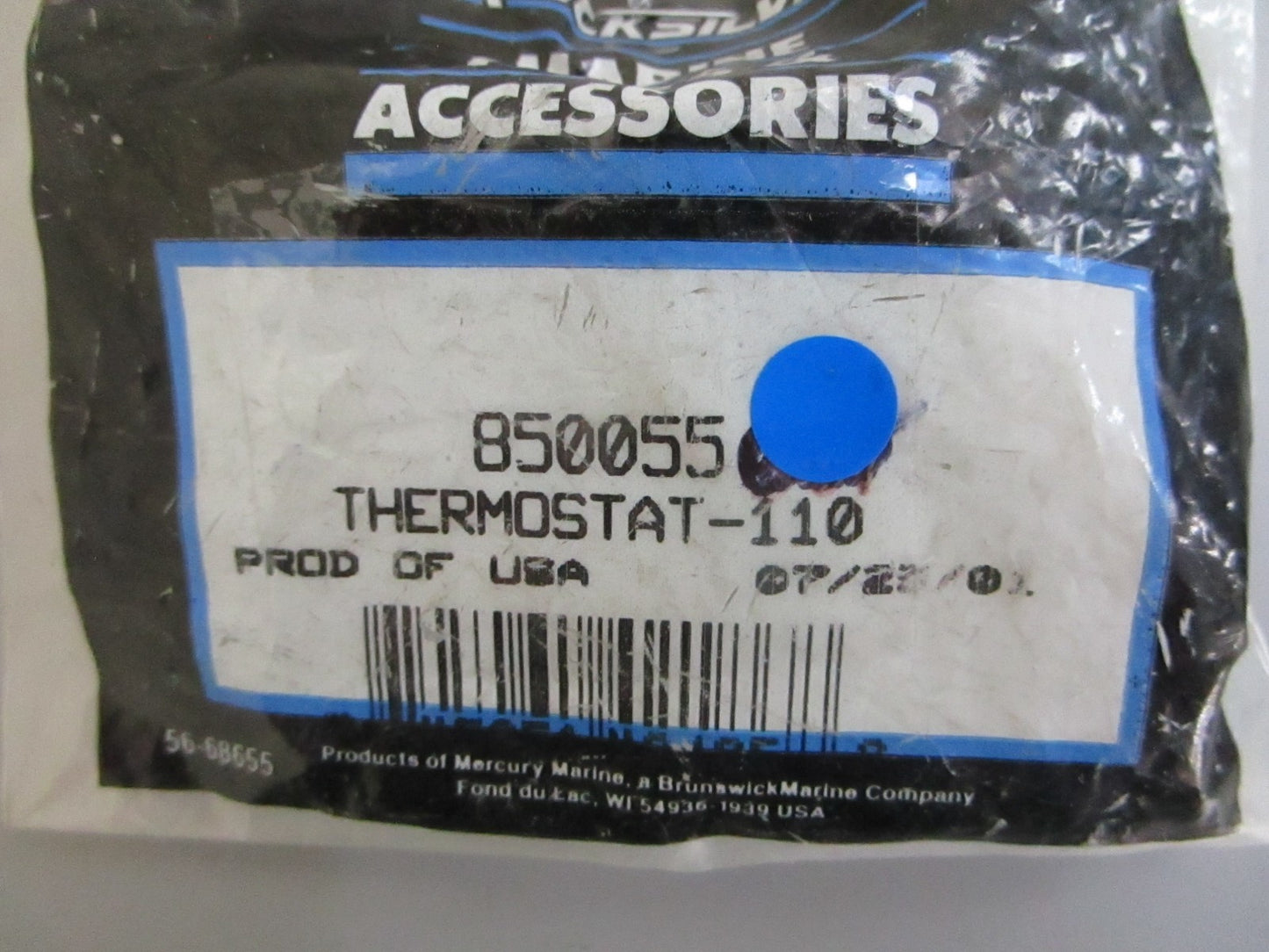 *NEW OEM* 0820 Mercury Quicksilver 110 Thermostat 850055
