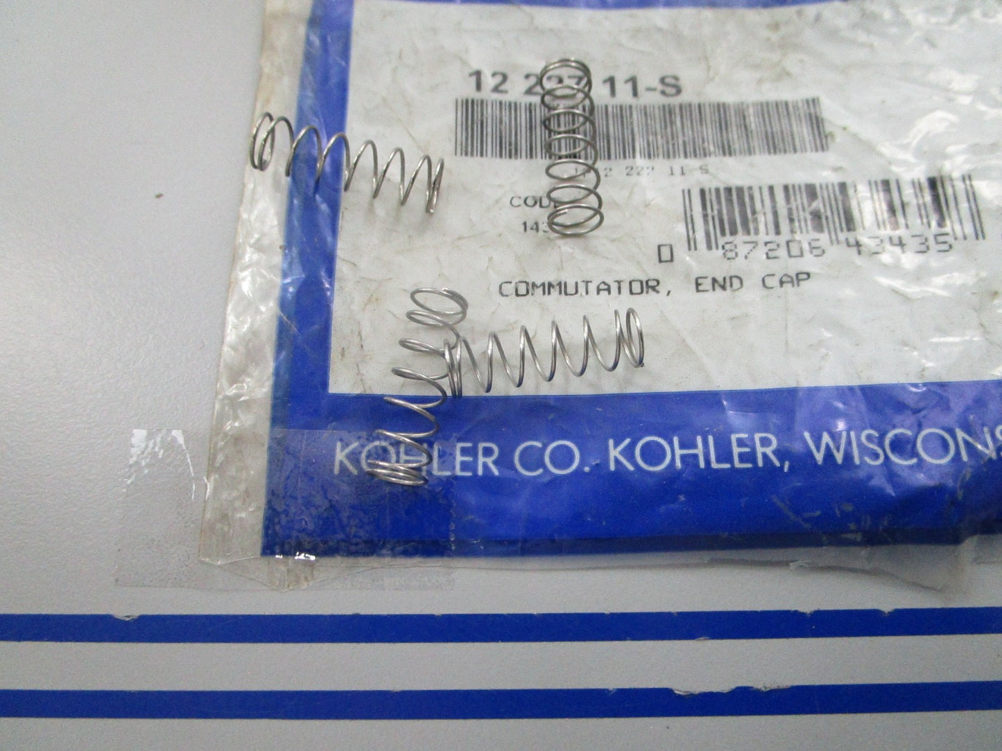 NEW OEM Kohler End Cap Commutator 12 227 11-S 0810