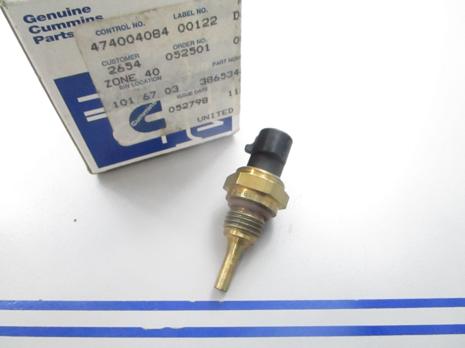*NEW OEM* 0810 Cummins Temperature Sensor 3865346