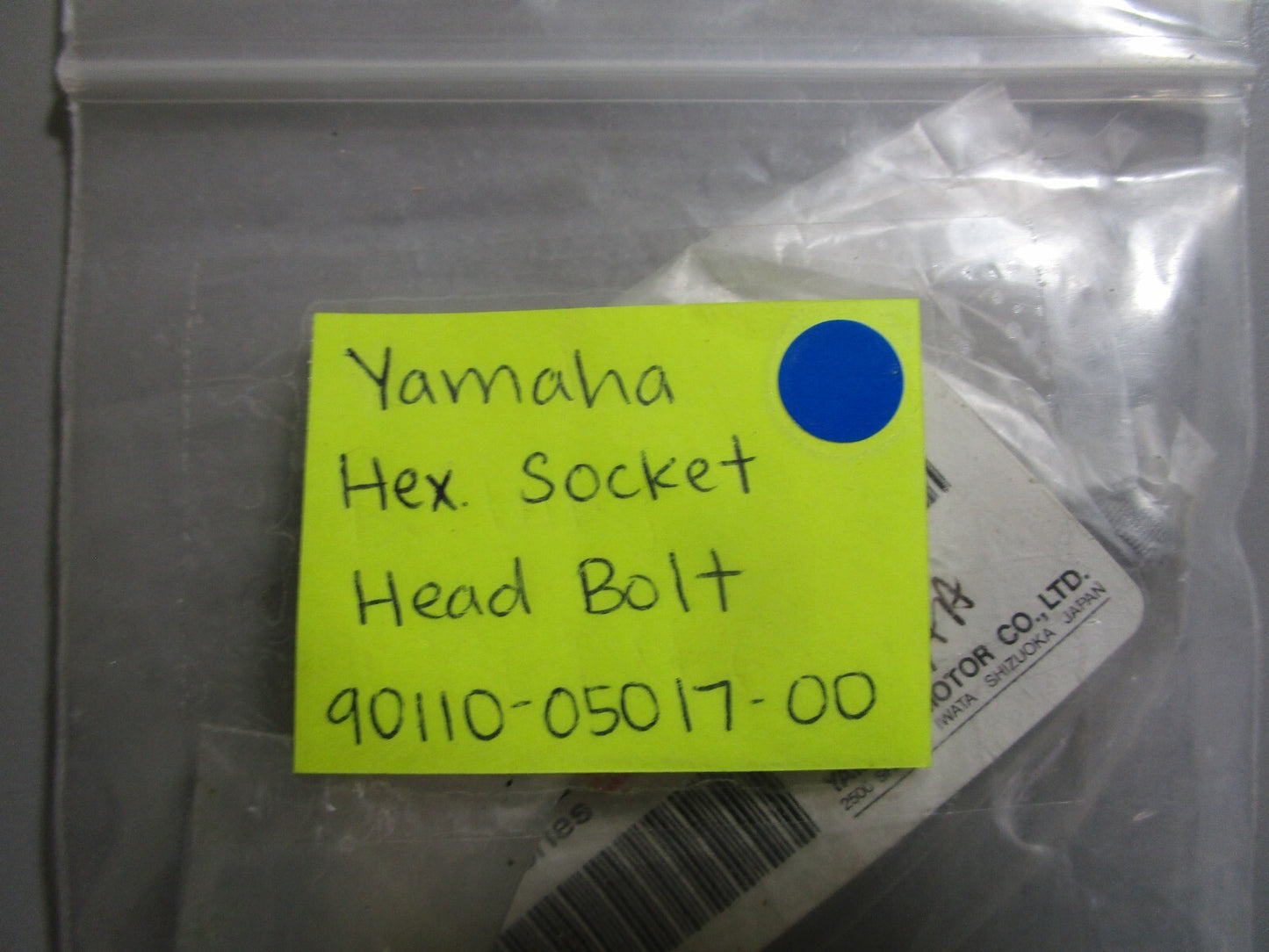 *NEW OEM* 0810 Yamaha Hexagon Socket Head Bolt 90110-05017-00