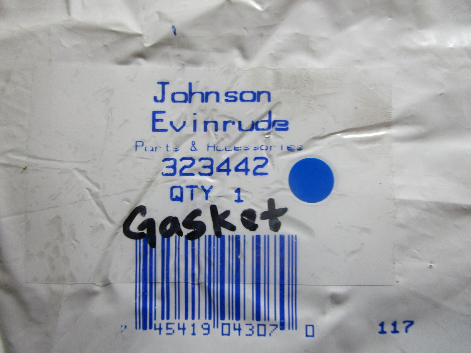 *NEW OEM* 0810 OMC Johnson Evinrude Gasket 323442 0323442