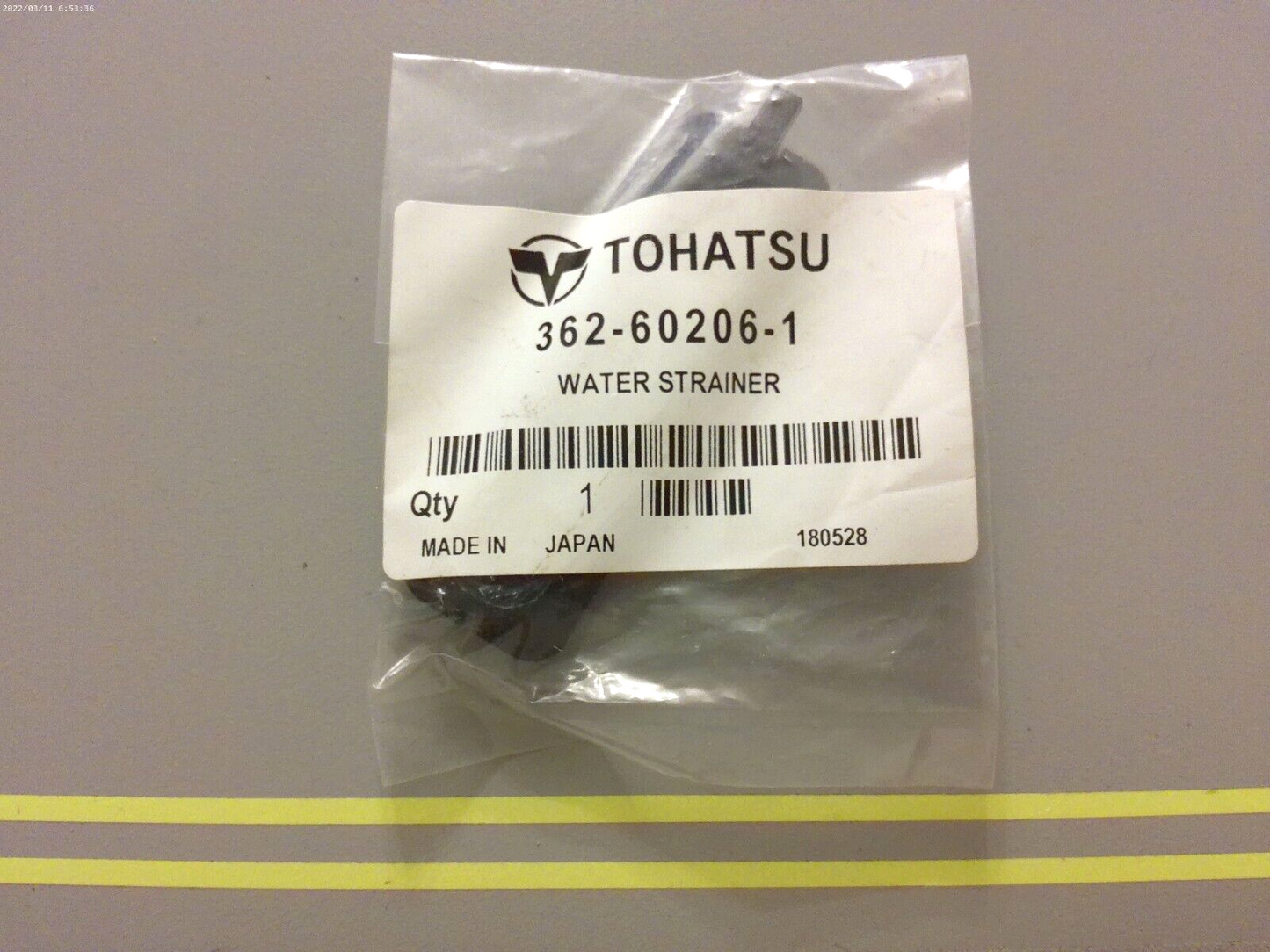 *NEW OEM* 0810 Tohatsu Water Strainer 362-60206-1 362602061