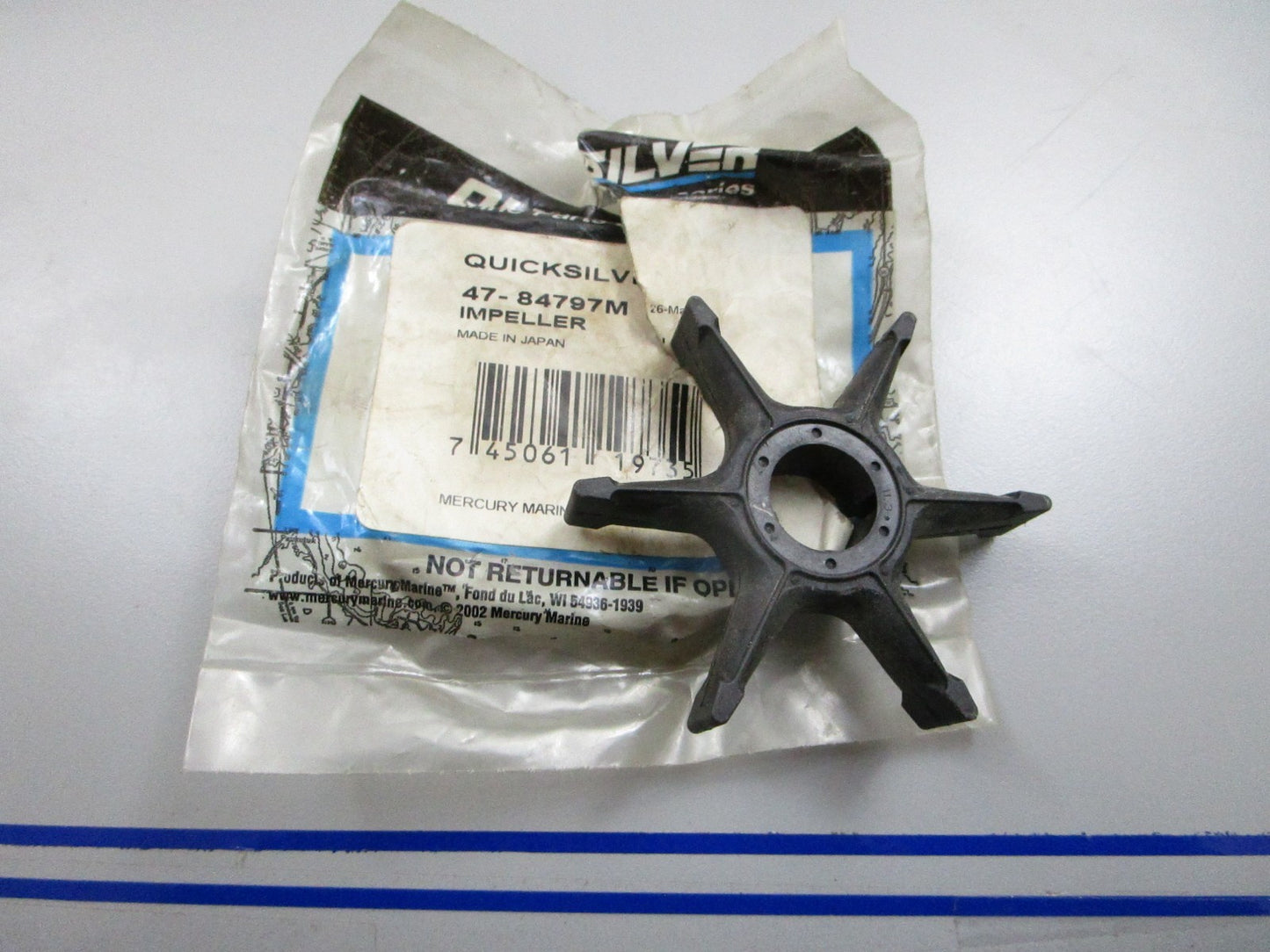 *NEW OEM* 0810 Mercury Quicksilver Impeller 47-84797M