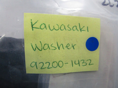 NEW OEM (LOT OF 2) 92200-1432 Kawasaki Washer 0810