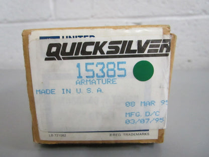 NEW OEM 15385 Mercury Quicksilver Armature 0820
