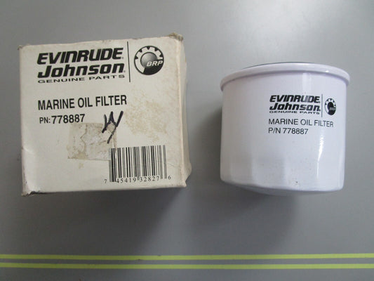 *NEW OEM* 0820 OMC Johnson Evinrude Oil Filter 778887 0778887
