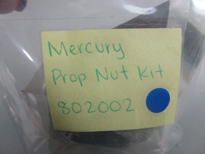 *NEW OEM* 0770 Mercury Quicksilver Propeller Nut Kit 802002
