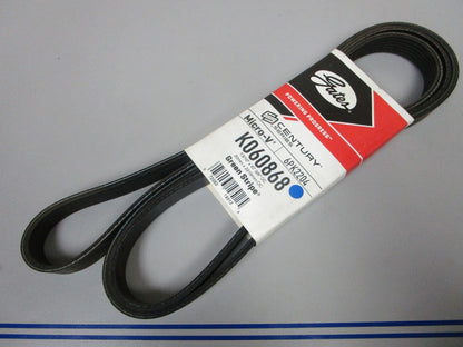 NEW K060868 Gates Micro-V Green Stripe 13/16" x 87 ⅜" Serpentine Belt 0720