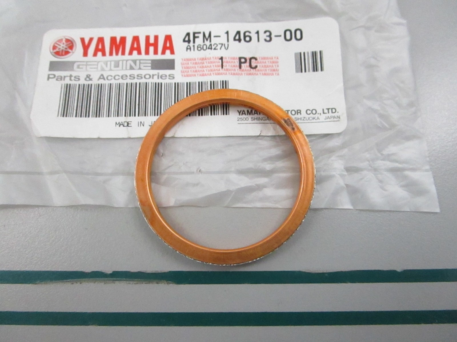NEW OEM 4EM-14613-00-00 Yamaha Exhaust Pipe Gasket 0810