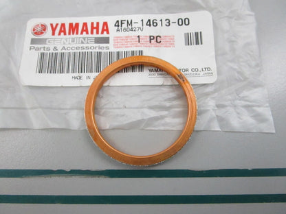 NEW OEM 4EM-14613-00-00 Yamaha Exhaust Pipe Gasket 0810