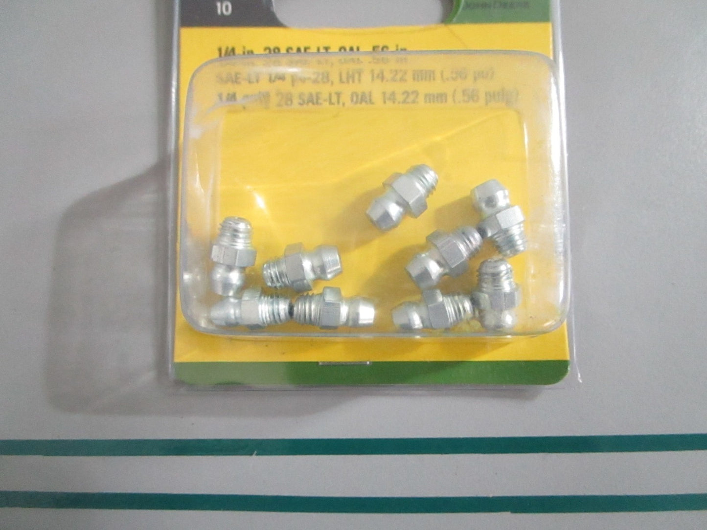 NEW OEM (LOT OF 9) JD7797 John Deere Lubricating Nut 0820