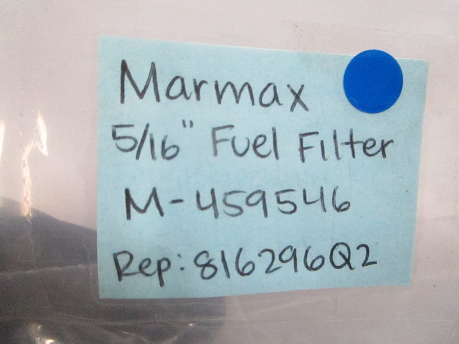 *NEW* 0810 Marmax 5/16" Fuel Filter M-459546 Replaces: 816296Q2
