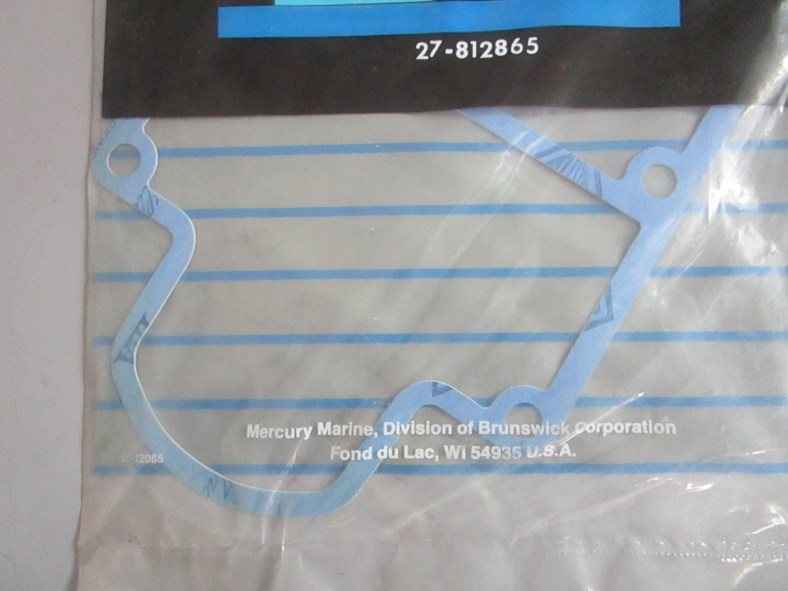 NEW OEM 27-812865 Mercury Quicksilver Gasket 0820