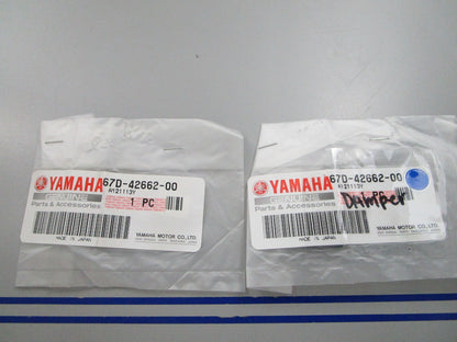 NEW OEM (LOT OF 2) 67D-42662-00 Yamaha Damper 0810