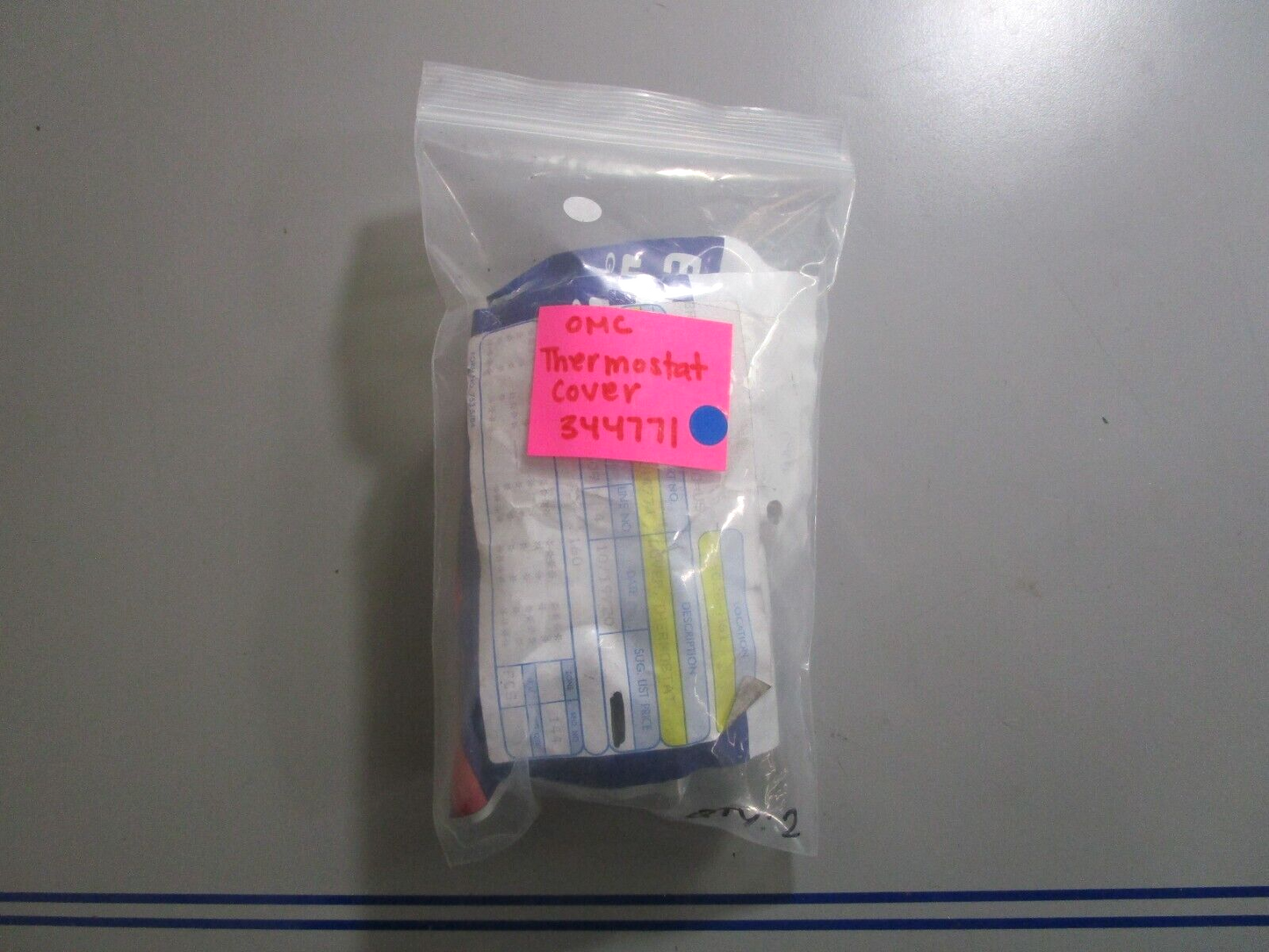 *NEW OEM* 0810 OMC Johnson Evinrude Thermostat Cover 344771 0344771